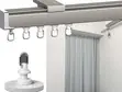 Straight Curtain Rails - Home Interiors - 1