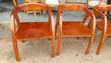 Modern Dining Chairs - Pure Mahogany Wood for Dining Table/Hotel - 1
