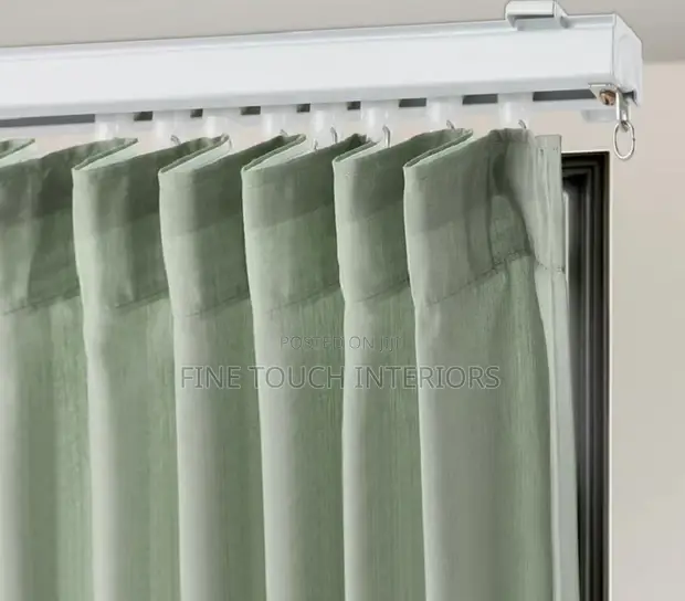 Straight Curtain Rails - Modern Curtain Track - 1