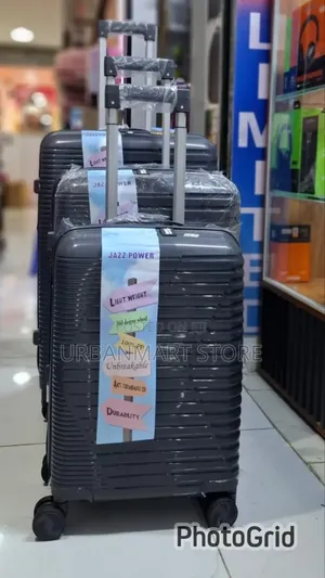 3-in-1 Unbreakable PP Suitcase Set - 63cm, 57cm, 48cm