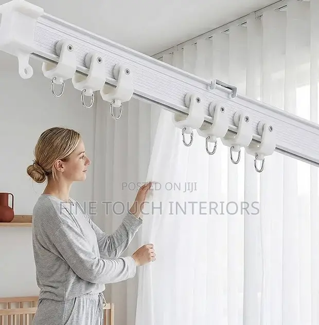 Premium Straight Curtain Rails - Brand New - 1