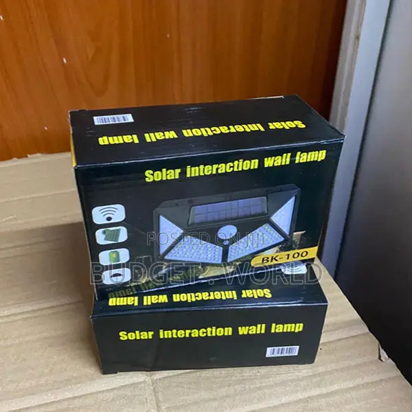 Solar Security Lamp BK-100 for Yard Fence, Walls, Terrace - 1