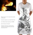 Aluminium Silver Heat-Resistant Apron - 2