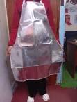 Aluminium Silver Heat-Resistant Apron - 3