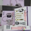 A58 Plus Smartwatch with Golden Jewelry Set - 2