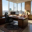 Ergonomic High Fabric Office Seat with Web Backrest - 3
