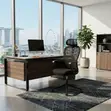 Ergonomic High Fabric Office Seat with Web Backrest - 4