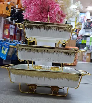 Ceramic Chafing Dish Set (3 pcs)