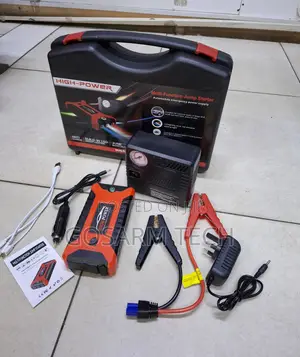 Portable Roadside Emergency Jump Starter & Air Compressor