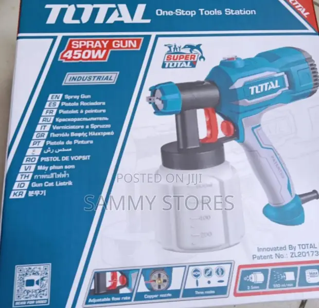 Total 450W Paint Sprayer Gun - 1