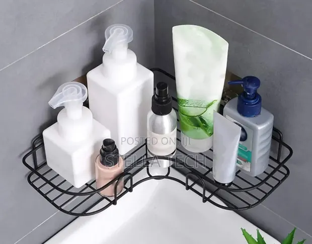 Brand New CTI Bathroom Corner Shelf - Multifunctional Stylish Set - 1