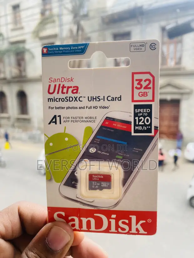 SanDisk Ultra 32GB MicroSDXC UHS-I Card - 1