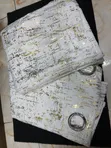 3 PC Marble Curtains - 3