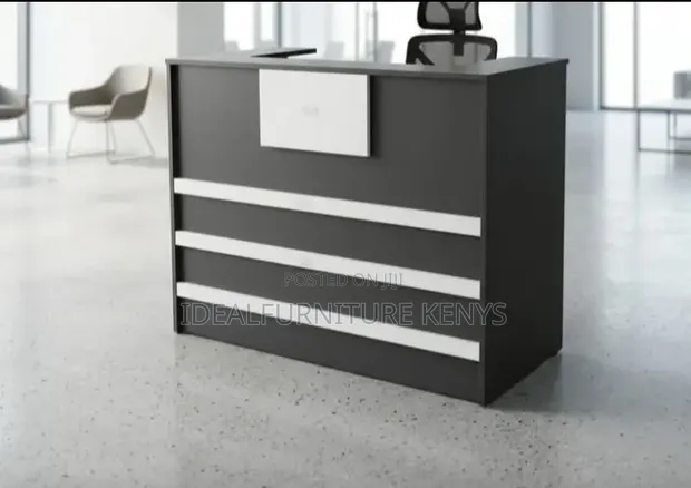 Boss Office Products 1.4m Reception Waiting Desk - 1