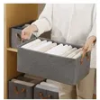 Foldable Clothes Storage Box Organizer - 2