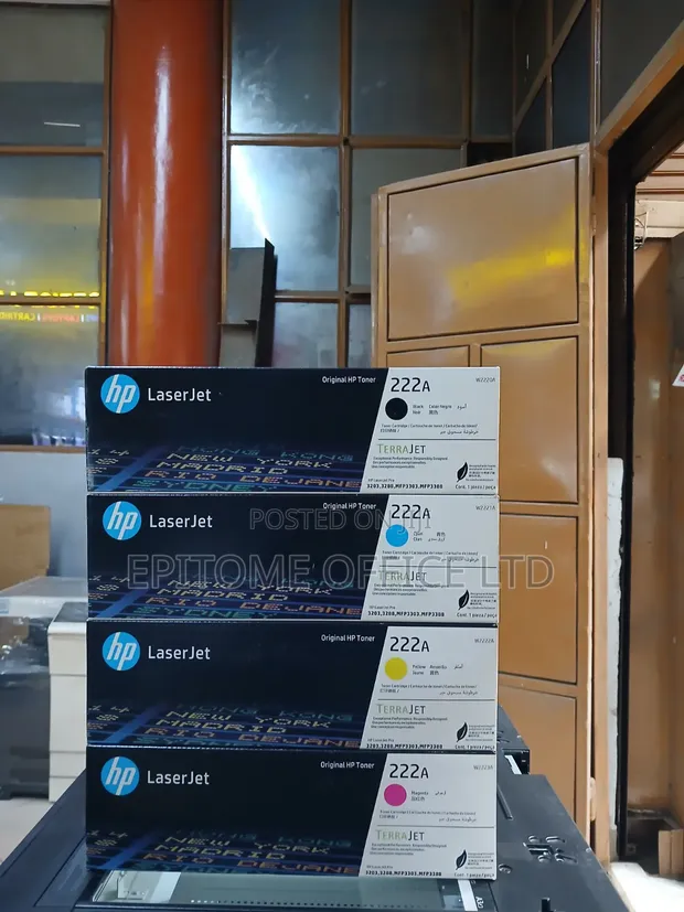 Brand New HP 222A Toner Cartridges - 1