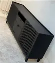 Matte Black Fluted TV Console - 1