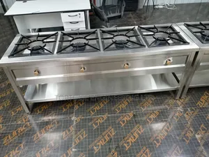 New Stainless Steel 4 Gas Burner High Pressure Cooker