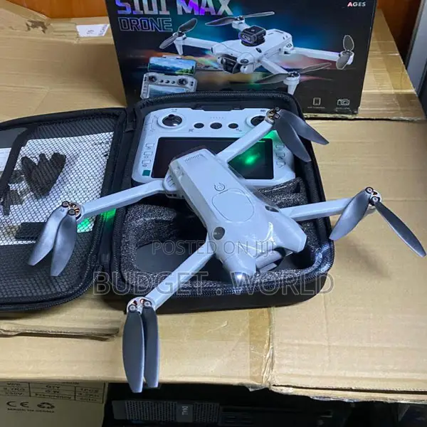 New S101 Drone with 4K Camera & Brushless Motor - 1