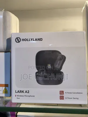 Hollyland Lark A2 Duo Wireless Microphone System - Brand New
