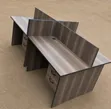 Boss Office Products Four-Way Working Desk - 2