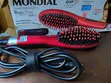 Electric Heat Styling Detangling Brush - Red - 1