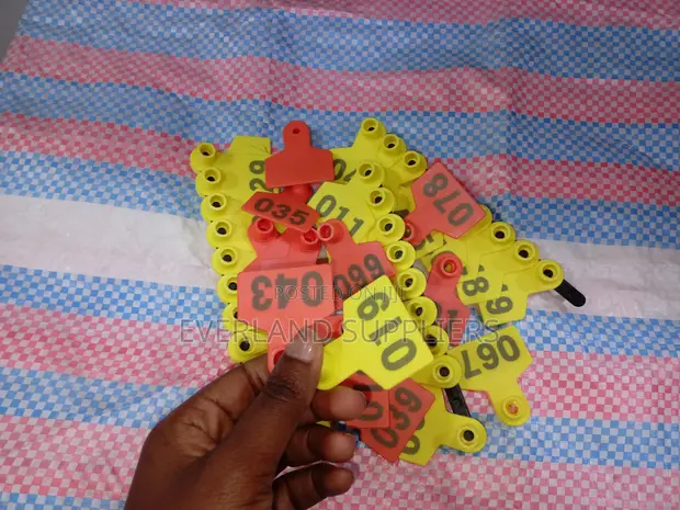 Numbered Ear Tags for Herd Tracking - 1