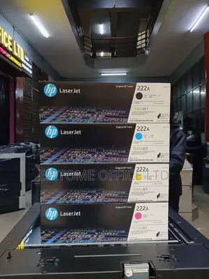 HP 222A Toner Cartridges (Black, Cyan, Yellow, Magenta)