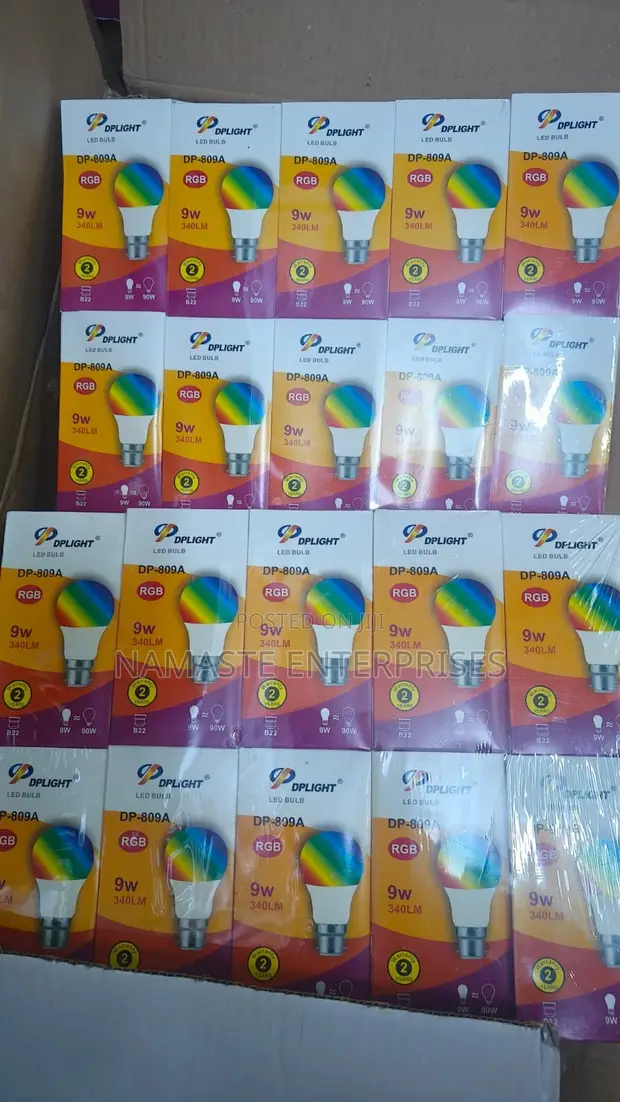 DPLight DP-809A B22 RGB Multicolor LED Bulb - 1