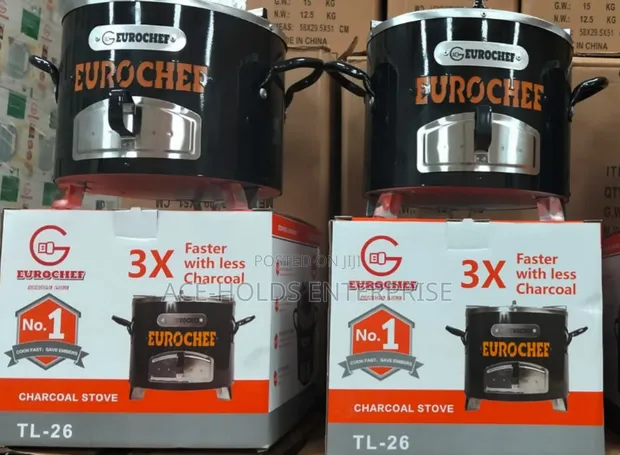 Eurochef Jikokoa Medium Charcoal Stove - 1