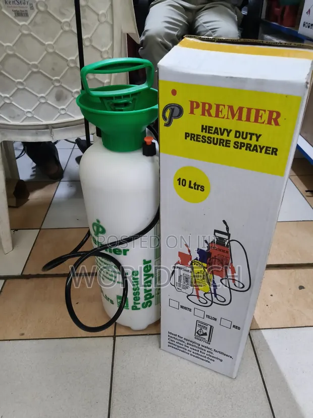 Premier 10L Heavy-Duty Manual Pressure Washer - 1