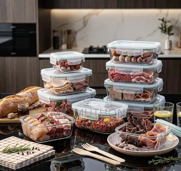 SmartPrep 8-Piece Airtight Food Storage Set - 1