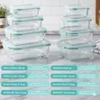 SmartPrep 8-Piece Airtight Food Storage Set - 2