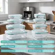EcoPack 8-Piece Glass Meal Prep Set - 2