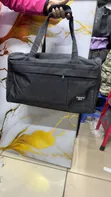 Fashion Travel Bag with Shoe Compartment - 5