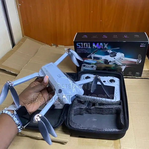 Drone Mpya ya S101 na Kamera ya 4K & Umbali wa Futi 1640 - 1