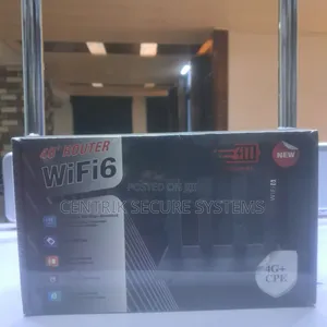 High Speed 4G LTE WiFi Router na 4 LAN Ports & 5000mAh Battery