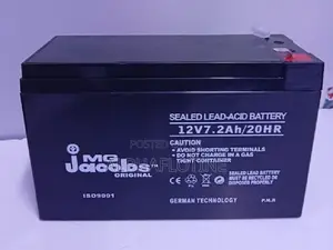 12V 7.2Ah Sealed Lead Acid Battery