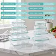 PureGlass 8-Piece Leakproof Meal Prep Pack - 2