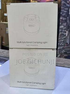 Taa ya Kambi Inayochajiwa ya Multifunctional yenye Power Bank