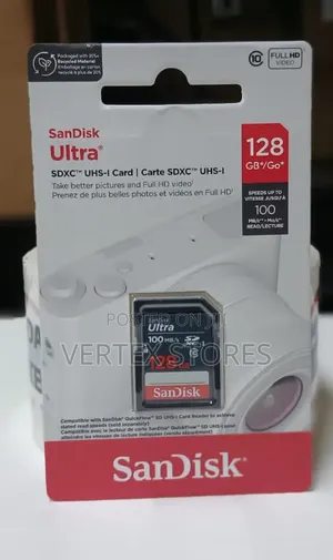 Kadi ya Kumbukumbu ya SanDisk Ultra 128GB SDXC