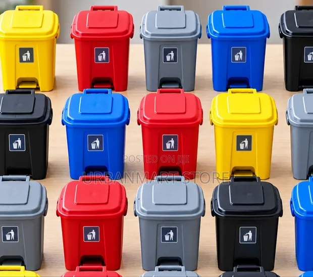 30 Litre Hygiene Waste Pedal Bin - Foot Operated - 1