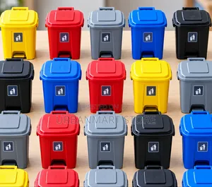 New 30L Pedal Dustbin - Household Waste Bin