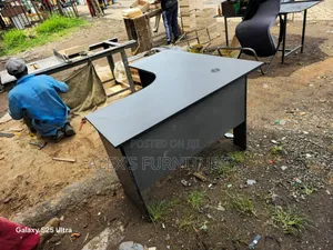 Boss Office Products Standing Desk with Drawers