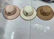 Women's Flat Straw Beach Hat with Black Ribbon - 2