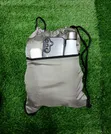 Golden Drawstring Sports Bag - 1