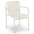 White Ergonomic Stackable Dining Chairs - 2