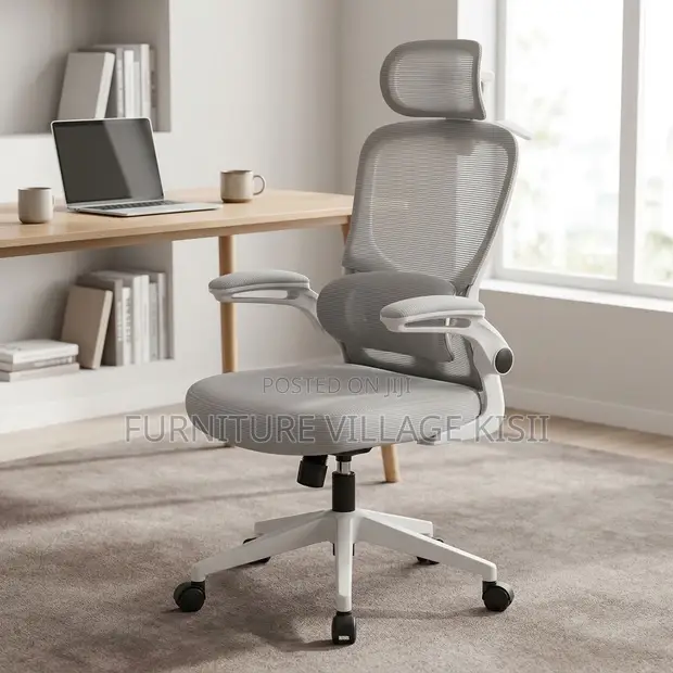 Gray Orthopedic Office Seat - 1