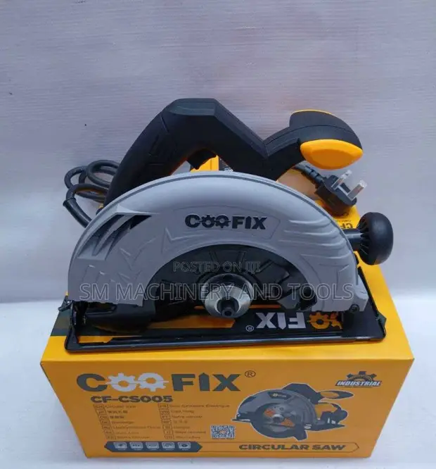 Coofix 185mm (7-Inch) Electric Circular Saw 1380W - 1