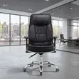 Recliner Office Study Leather Polish Chairs - 5